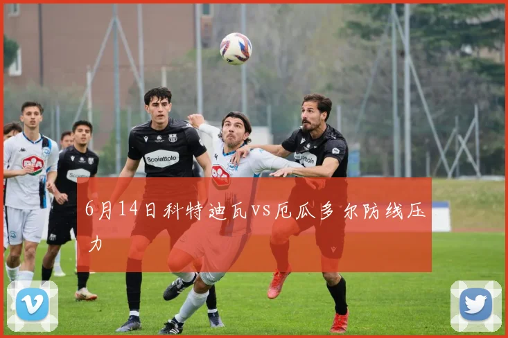 6月14日科特迪瓦vs厄瓜多尔防线压力